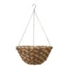 Earth Braid Faux Rattan Basket - 35cm