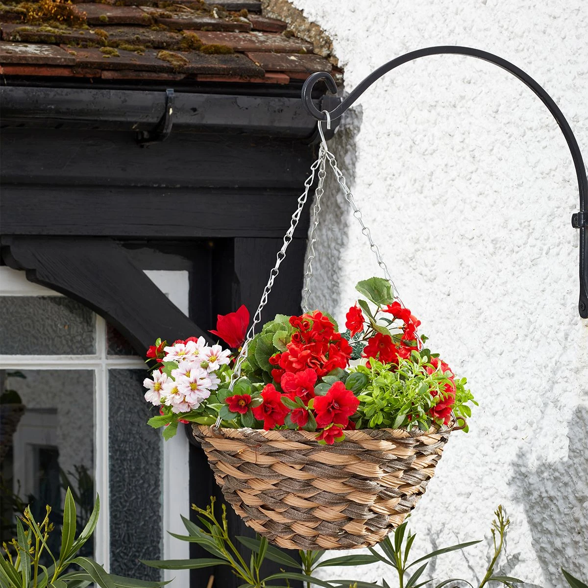 Earth Braid Faux Rattan Basket - 35cm - Image 2